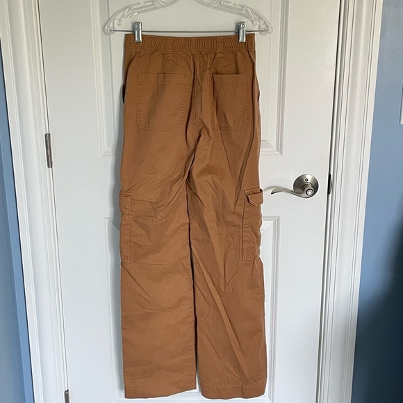 Abercrombie & Fitch Brown Cotton Relaxed Straight Cargo Pants - 47007 - Picture 3 of 12